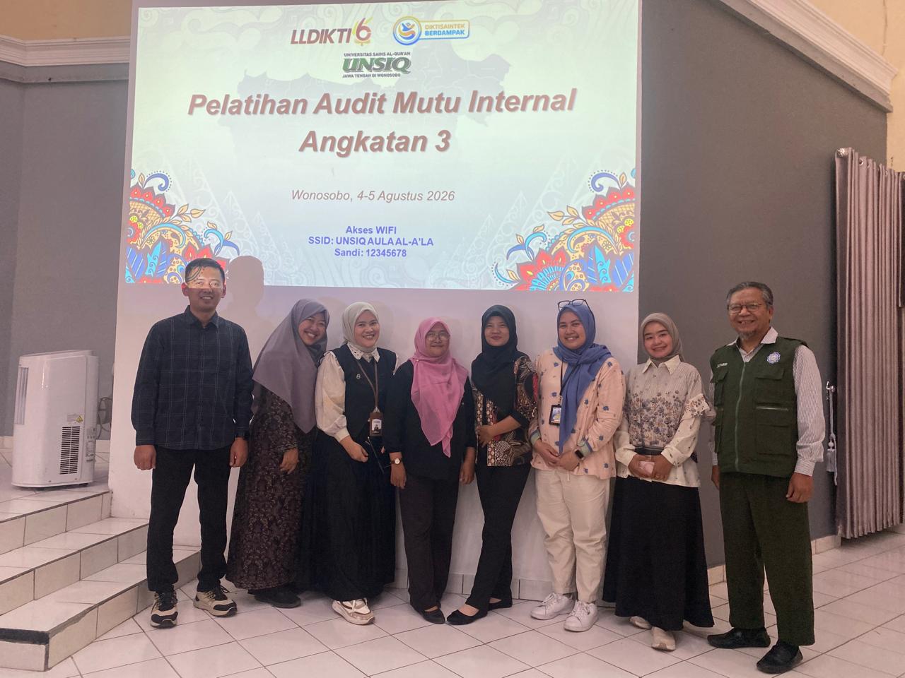 Dosen UMNU Kebumen Ikuti Pelatihan AMI oleh LLDIKTI Wilayah VI di UNSIQ Wonosobo
